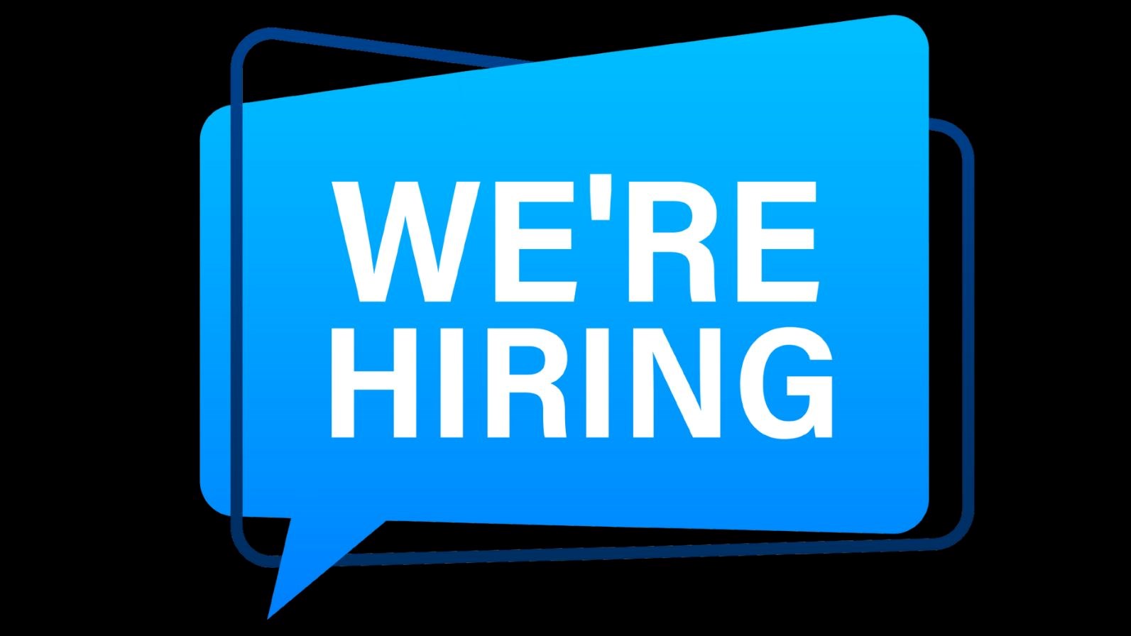 We're Hiring.